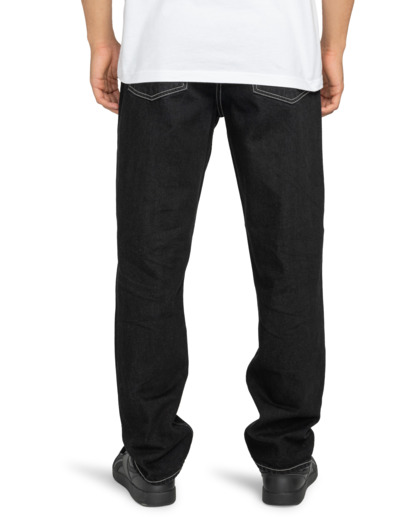 element, Regular 5 Denim - Jean fuselé pour Homme, WASHED BLACK (waa) Regular 5 Denim - Jeans for Men  ELYDP00131