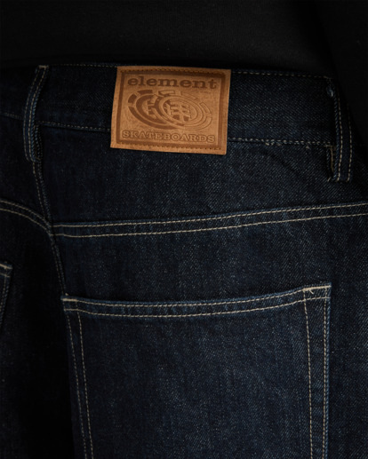 element, Big 5 Denim Rinse - Jean large pour Homme, DARK BLUE RINSE (bqyw) Big 5 Denim Rinse - Jeans for Men  ELYDP00134