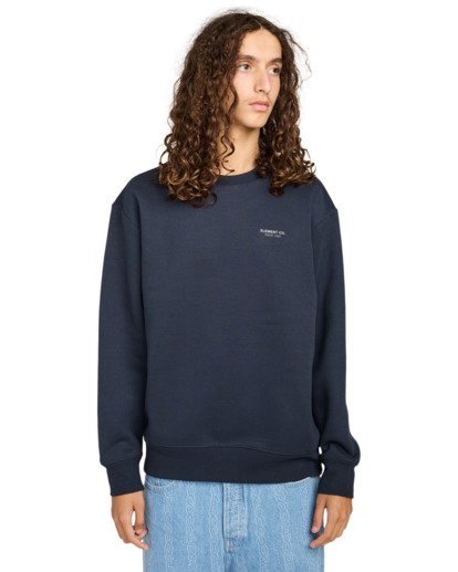 element, Element Co Cr - Sweat pour Homme, ECLIPSE NAVY (ecn) Element Co Cr - Sweatshirt for Men  ELYFT00176