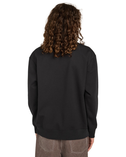element, Icon Rain Cr - Sweat pour Homme, FLINT BLACK (fbk) Icon Rain Cr - Sweatshirt for Men  ELYFT00205