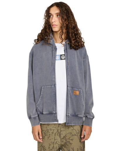 element, Cargo - Sweat zippé pour Homme, ECLIPSE NAVY (ecn) Cargo - Zip Sweatshirt for Men  ELYFT00206