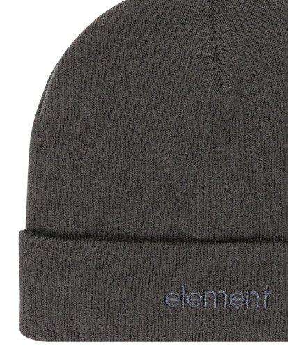 element, Mid Lowcase - Bonnet classique, OFF BLACK (kta0) Mid Lowcase - Classic Crown Beanie  ELYHA00241