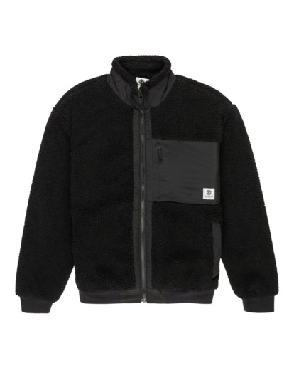 Oak - Zip-Up Sherpa Fleece for Men  ELYJK00172