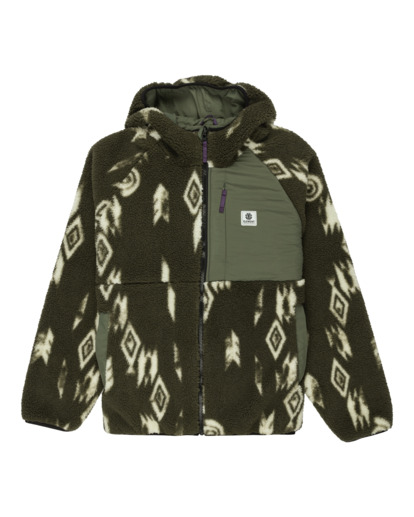 Wolfe - Reversible Hooded Fleece for Men  ELYJK00178