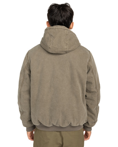 element, Dulcey Canvas - Canvas Jack voor Heren, STONE GRAY (cpn0) Dulcey Canvas - Canvas Jacket for Men  ELYJK00214