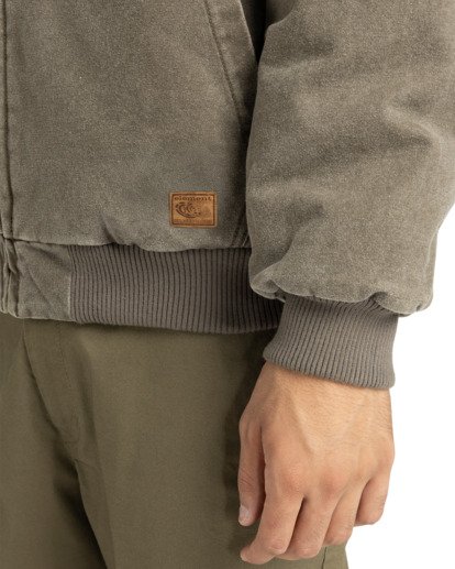 element, Dulcey Canvas - Canvas Jack voor Heren, STONE GRAY (cpn0) Dulcey Canvas - Canvas Jacket for Men  ELYJK00214
