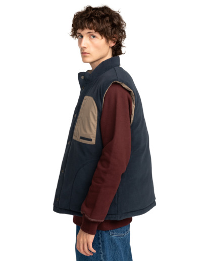 Trekka  - Reversible Puffed Vest for Men  ELYJK00218