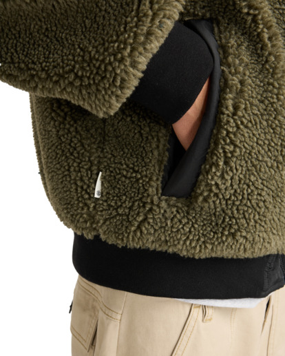 element, Oak Sherpa - Sherpa-Jacke für Männer, KALAMATA (gzh0) Oak Sherpa - Sherpa Jacket for Men  ELYJK00224
