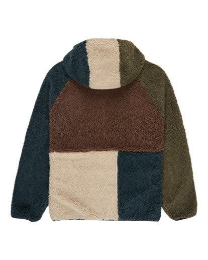 Wolfe Sherpa - Reversible Sherpa Hoodie for Men  ELYJK00225