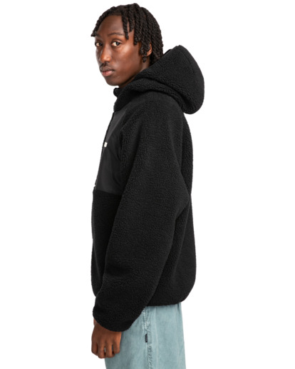 Wolfe Sherpa - Reversible Sherpa Hoodie for Men  ELYJK00225