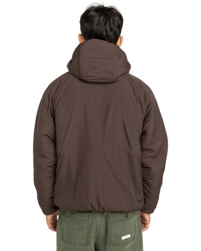 element, Wolfe Sherpa - Wendbarer Sherpa-Kapuzenpulli für Männer, MULTICOLOR (ksqe) Wolfe Sherpa - Reversible Sherpa Hoodie for Men  ELYJK00225