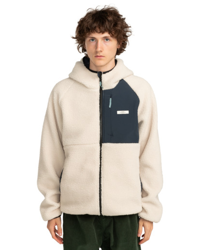 Wolfe Sherpa - Reversible Sherpa Hoodie for Men  ELYJK00225