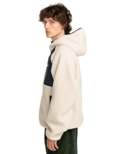 Wolfe Sherpa - Reversible Sherpa Hoodie for Men  ELYJK00225