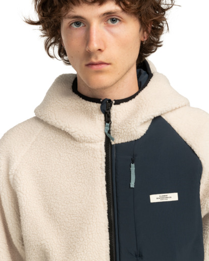 Wolfe Sherpa - Reversible Sherpa Hoodie for Men  ELYJK00225