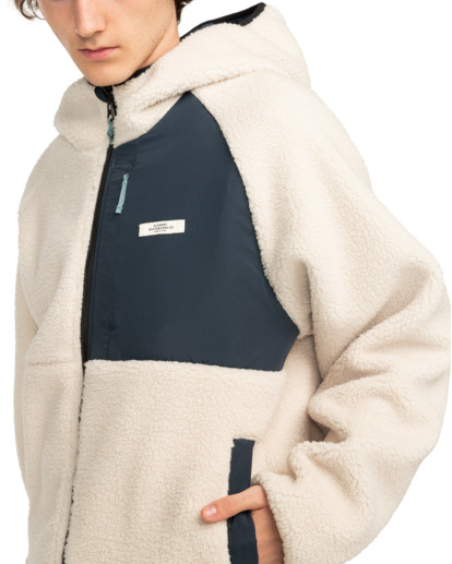 Wolfe Sherpa - Reversible Sherpa Hoodie for Men  ELYJK00225