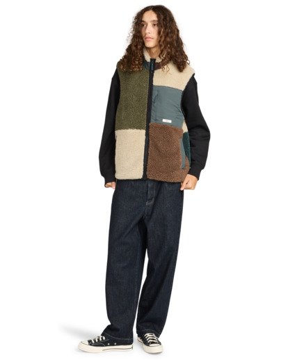 element, Lake Sherpa - Sherpa-Weste für Männer, MULTICOLOR (ksqe) Lake Sherpa - Sherpa Vest for Men  ELYJK00226