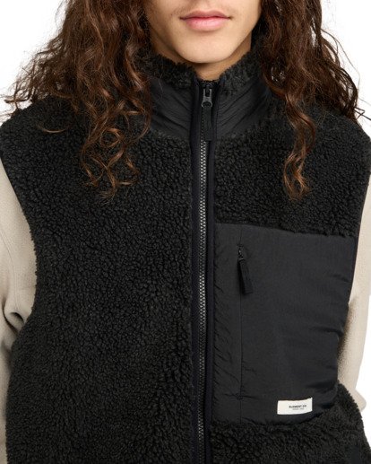 element, Lake Sherpa - Sherpa-Weste für Männer, OFF BLACK (kta0) Lake Sherpa - Sherpa Vest for Men  ELYJK00226