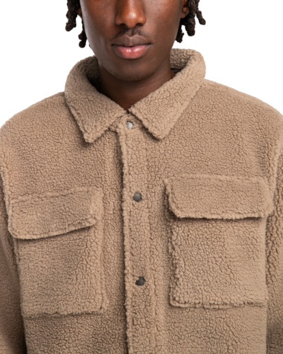 Hueco  - Sherpa Jacket for Men  ELYJK00231