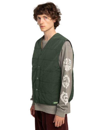 Nature Calls x Element Creek  - Quilted Vest for Men  ELYJK00238