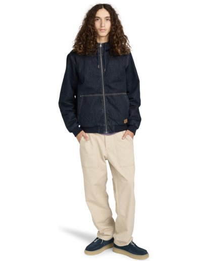 element, Dulcey Denim - Denim Jack voor Heren, DARK BLUE RINSE (bqyw) Dulcey Denim - Denim Jacket for Men  ELYJK00263