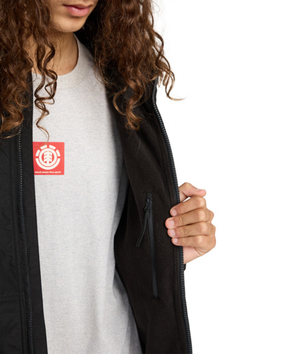 element, Alder 2.0 Polar - Windjack voor Heren, FLINT BLACK (fbk) Alder 2.0 Polar - Windbreaker for Men  ELYJK00274