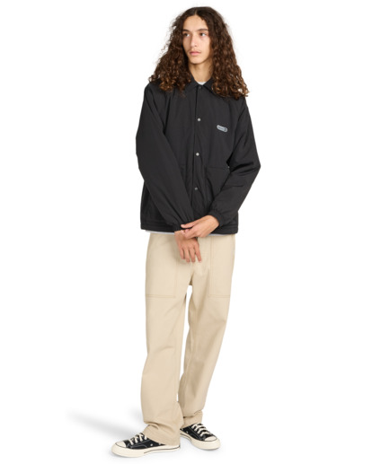 element, Coach Polar - Coachjack voor Heren, FLINT BLACK (fbk) Coach Polar - Coach Jacket for Men  ELYJK00275