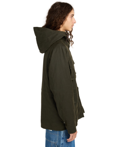 element, Field Waxed Parka - Gewaxte parka voor Heren, KALAMATA (gzh0) Field Waxed Parka - Waxed Parka for Men  ELYJK00280