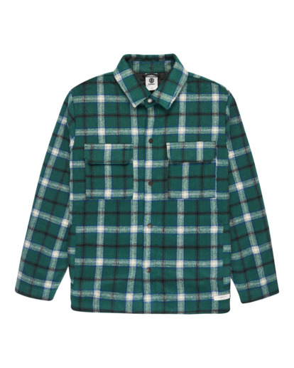 Lodge Check - Padded Overshirt for Men  ELYJK00282