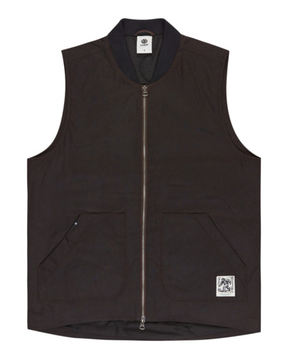 Bigfoot Waxed - Waxed Vest for Men  ELYJK00290