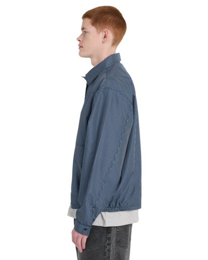 Harrington Gingham - Water-Resistant Jacket for Men  ELYJK00306