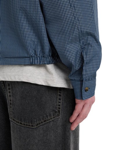 Harrington Gingham - Water-Resistant Jacket for Men  ELYJK00306