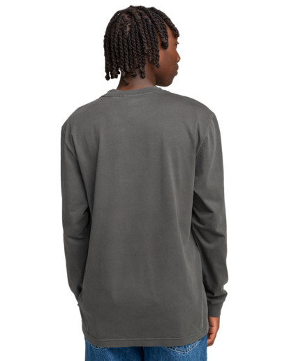 Basic Pocket Pigment  - Long Sleeves T-shirt for Men  ELYKT00165