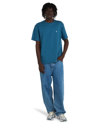 Icon Embroidery - Short Sleeve T-Shirt for Men  ELYKT00168