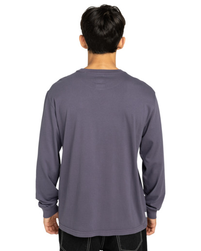 element, Lowcase Pigment - T-shirt manches longues pour Homme, GRAYSTONE (krb0) Lowcase Pigment - Long Sleeve T-Shirt for Men  ELYKT00176