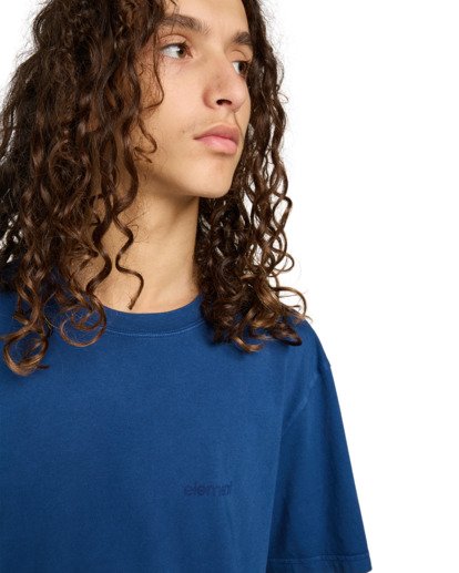 element, Lowcase Pigment - T-Shirt à manches courtes pour Homme, NAVY PEONY (bsw0) Lowcase Pigment - Short Sleeve T-Shirt for Men  ELYKT00177