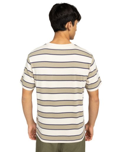 element, Icon Label Pocket - Short Sleeve T-Shirt for Men, OAT MILK/ALUMINIUM (tkh3) Icon Label Pocket - Short Sleeve T-Shirt for Men  ELYKT00198