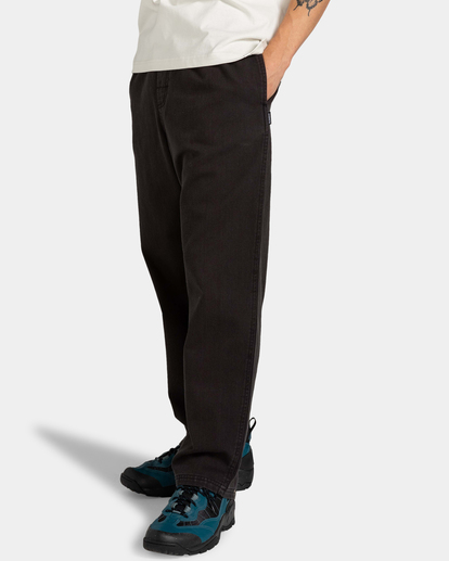 Chillin Twill - Elasticated Trousers for Men  ELYNP00117