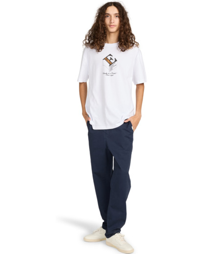 Regular Comfort Twill - Chino Trousers for Men  ELYNP00190