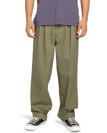 Big Pleated - Chino Trousers for Men  ELYNP00193