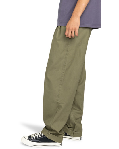 element, Big Pleated - Chino pour Homme, KALAMATA (gzh0) Big Pleated - Chino Trousers for Men  ELYNP00193