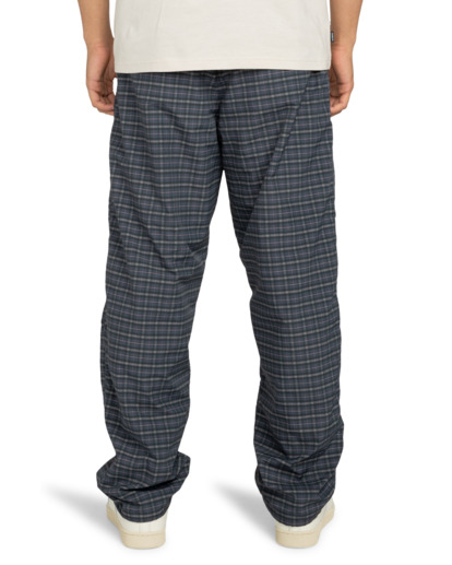 element, Relax Checker Track - Pantalon de jogging à carreaux pour Homme, DIGIT CHECK (bst2) Relax Checker Track - Joggers for Men  ELYNP00204