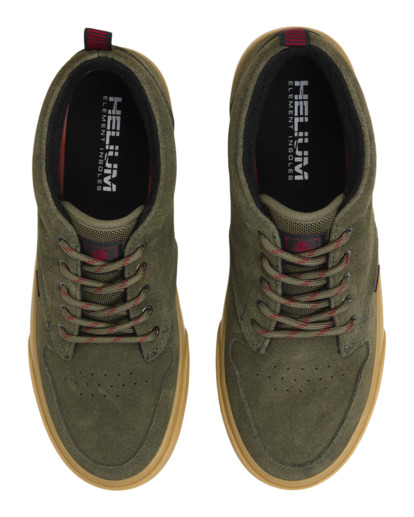 element, Preston 2 - Chaussures en cuir suède résistantes à l’eau pour Homme, KALAMATA (grv0) Preston 2 - Water-Resistant Leather Shoes for Men  ELYS300031