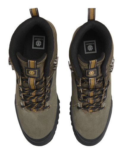 element, Donnelly Elite - Chaussures en suède résistantes à l’eau pour Homme, KALAMATA (grv0) Donnelly Elite - Water-Resistant Leather Shoes for Men  ELYS300035
