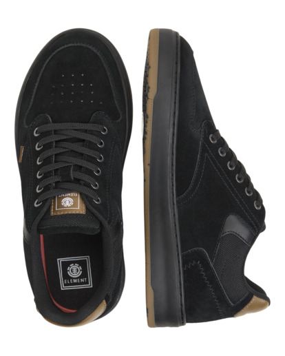element, Topaz C3 3.0 - Chaussures en daim pour Homme, JET BLACK (jet) Topaz C3 3.0 - Suede Shoes for Men  ELYS300040