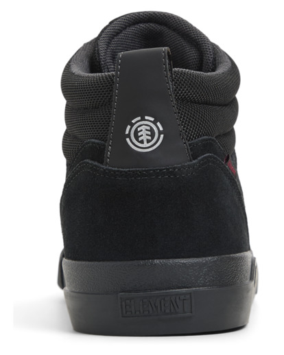 element, Topaz C3 2.0 Mid - Chaussures Mid Top en suède pour Homme, BLACK (blk) Topaz C3 2.0 Mid - Mid-Top Leather Shoes for Men  ELYS300041