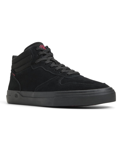 element, Topaz C3 2.0 Mid - Chaussures Mid Top en suède pour Homme, BLACK (blk) Topaz C3 2.0 Mid - Mid-Top Leather Shoes for Men  ELYS300041