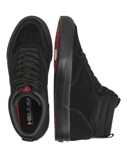 element, Topaz C3 2.0 Mid - Chaussures Mid Top en suède pour Homme, BLACK (blk) Topaz C3 2.0 Mid - Mid-Top Leather Shoes for Men  ELYS300041