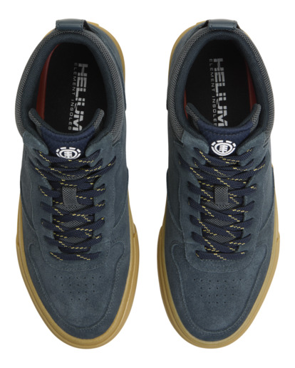 element, Topaz C3 2.0 Mid - Chaussures Mid Top en suède pour Homme, BLUE MIRAGE (bmk0) Topaz C3 2.0 Mid - Mid-Top Leather Shoes for Men  ELYS300041