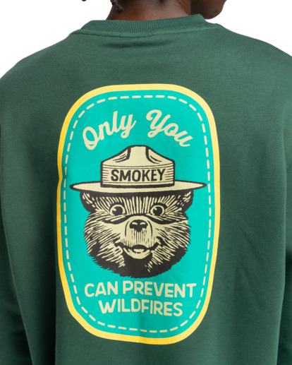 Smokey Bear x Element Oy - Pullover Sweatshirt for Men  ELYSF00229