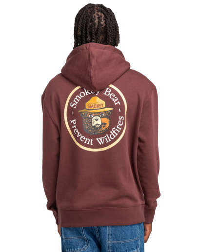 Smokey Bear x Element Prevent - Pullover Hoodie for Men  ELYSF00230